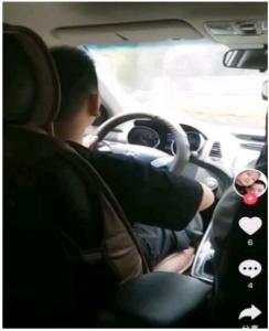 教13岁儿子开车，这位父亲“心真大”