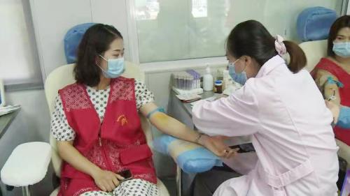 桐汭街道：献血光荣 让爱传递