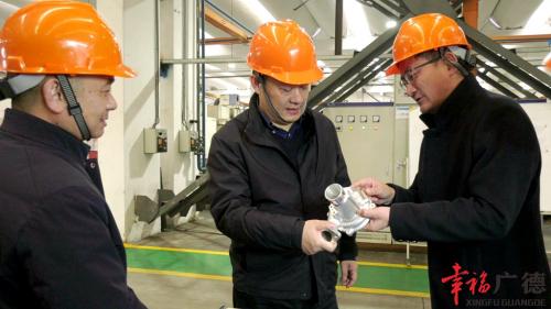 周其红调研企业生产经营及项目建设情况