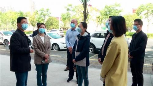 钱会检查疫情防控工作