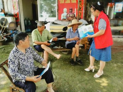 白洋村:开展防范养老诈骗宣传,捂好老年群体“钱袋子”