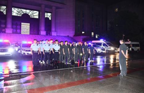 广德法院：雨夜突击 凌晨攻坚