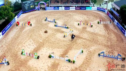 2022广德马术节暨安徽省首届马术公开赛开幕