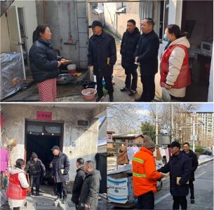 市农技服务中心开展春节前网格活动