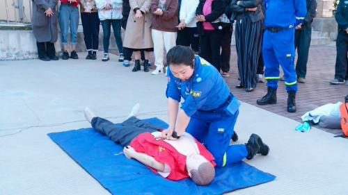 荷花社区：普及防灾减灾知识 提高自救互救能力