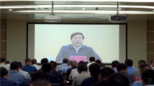 我市组织收听收看省辖市市委书记、市长一季度工作电视电话会议