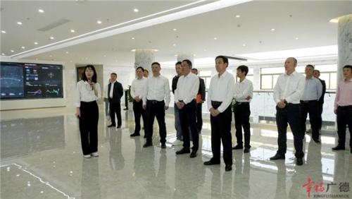 绩溪县党政代表团来广考察