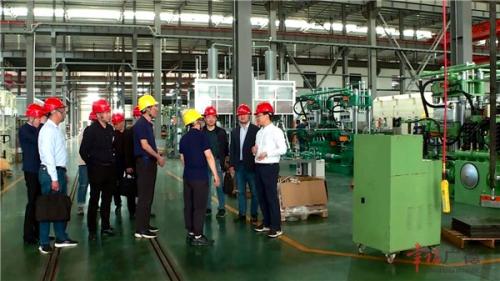 钱会赴市经开区走访调研